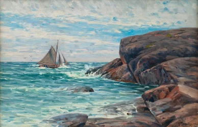 Sailboat by the Shore